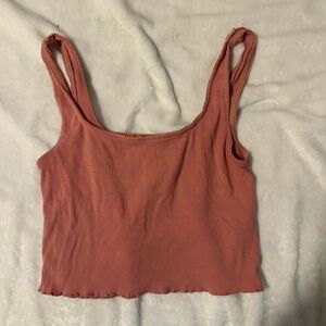 Pink Forever 21 Cropped Tank